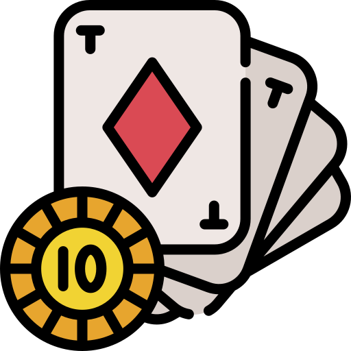 Cartões de poker Special Lineal color Ícone