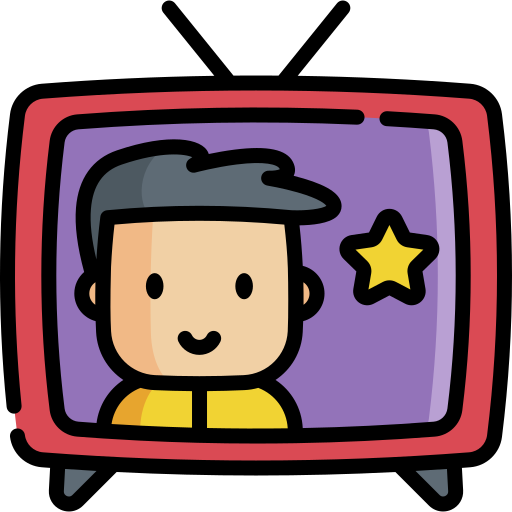 programma televisivo Special Lineal color icona