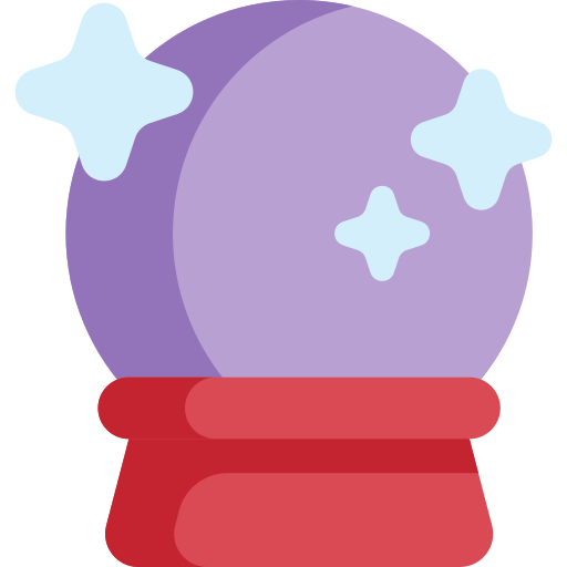 magische bal Special Flat icoon