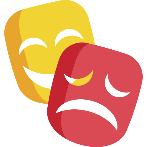 Máscaras de teatro Special Flat icono