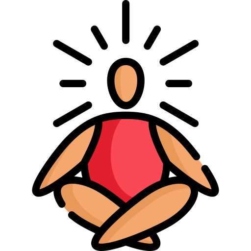 Yoga Special Lineal color icono