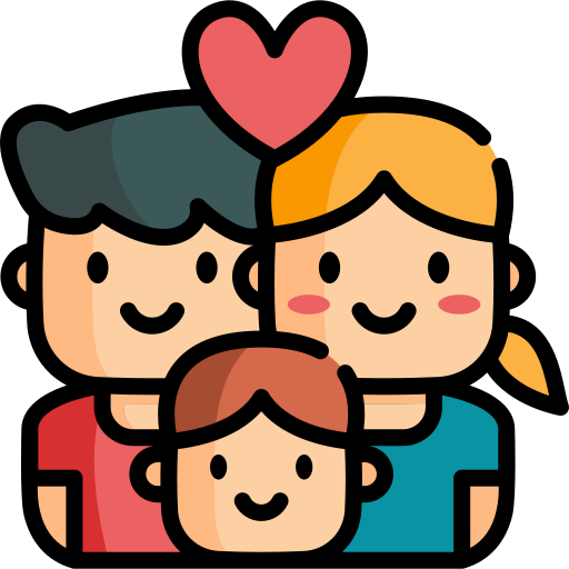 가족 Special Lineal color icon