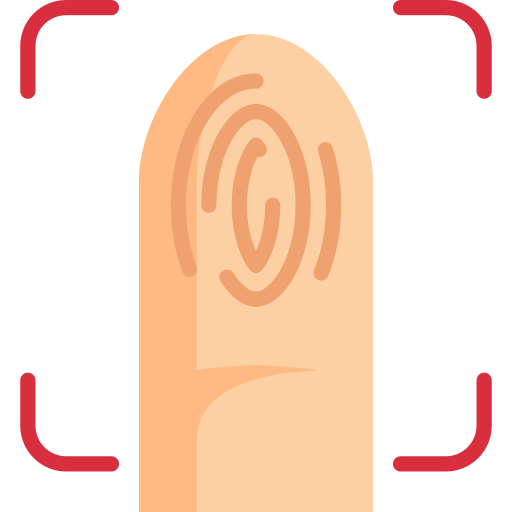 Touch id Special Flat icon