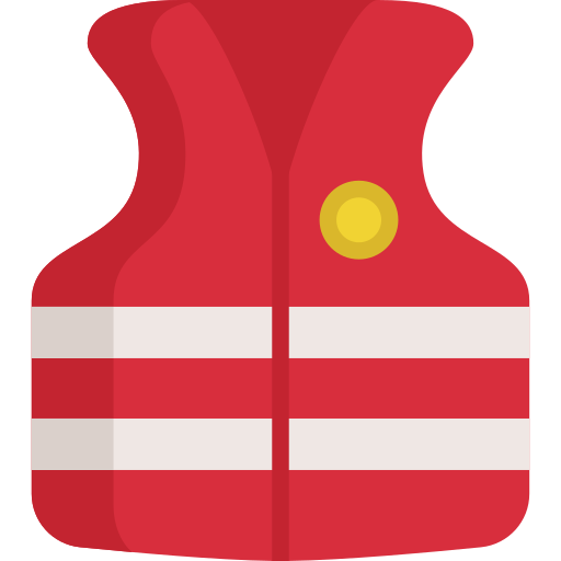 Chaleco salvavidas Special Flat icono