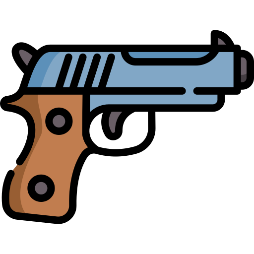 Pistola Special Lineal color icono