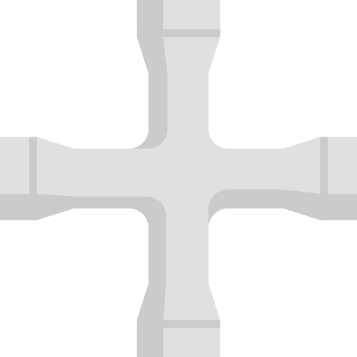 Крестообразный ключ Special Flat иконка