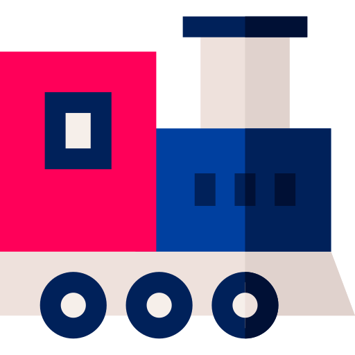 Locomotive Basic Straight Flat icon