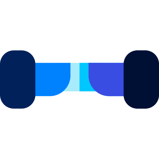 Segway Basic Straight Flat Ícone