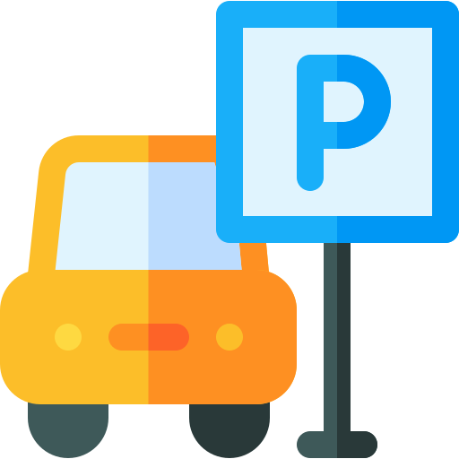 Parking Basic Rounded Flat icon