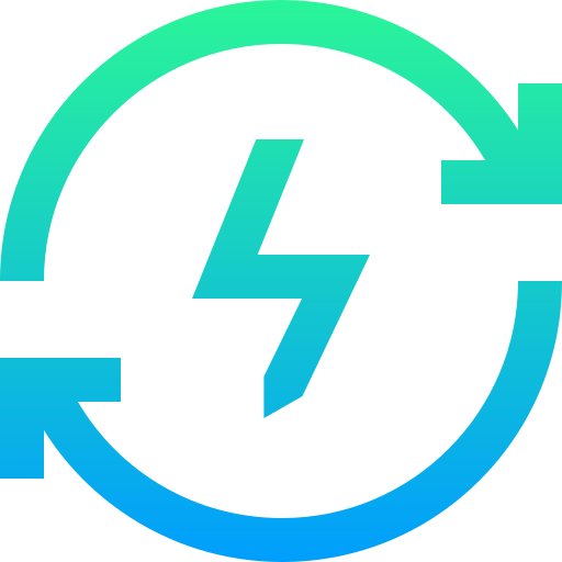 energia Super Basic Straight Gradient ikona