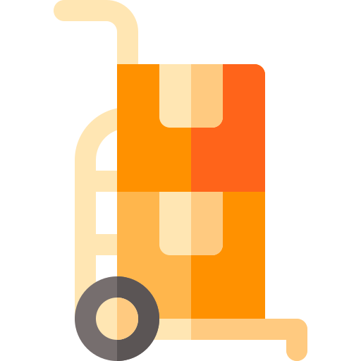 Trolley Basic Rounded Flat icon