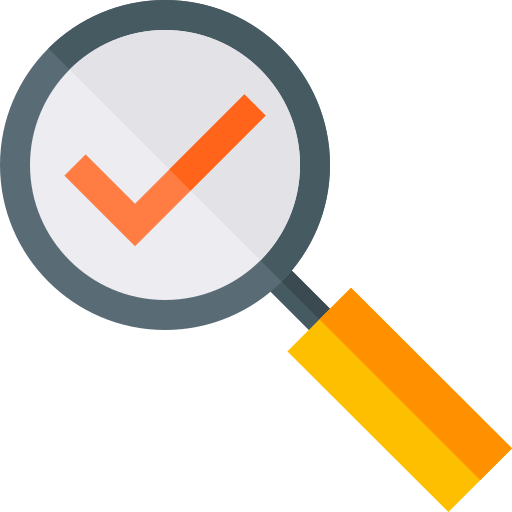 Marca de verificación Basic Straight Flat icono