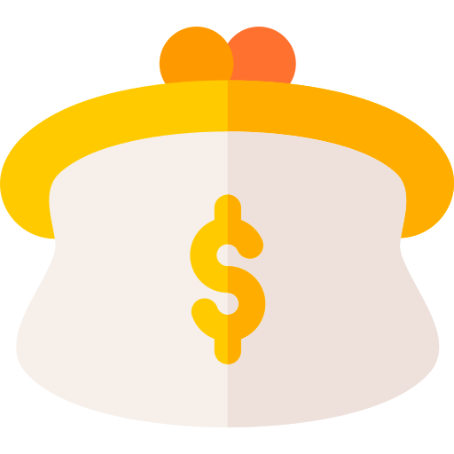 geldbörse Basic Rounded Flat icon