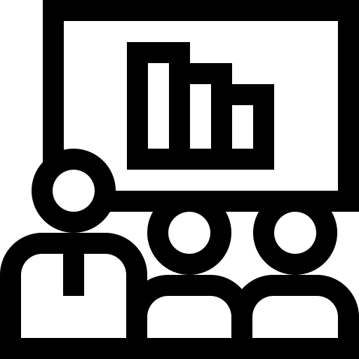 Estatisticas Basic Straight Lineal Ícone