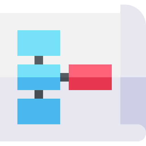 Planning Basic Straight Flat icon