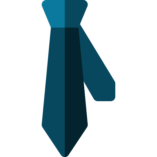 Tie Basic Rounded Flat icon