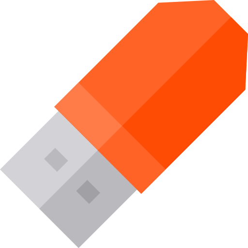 Pendrive Basic Straight Flat icono