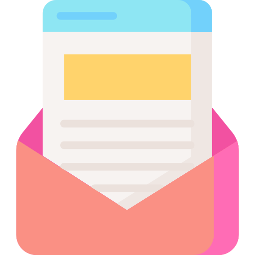 newsletter Special Flat icon