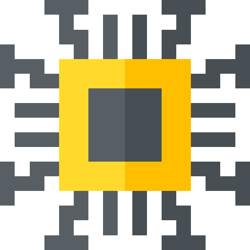 procesor Basic Straight Flat ikona