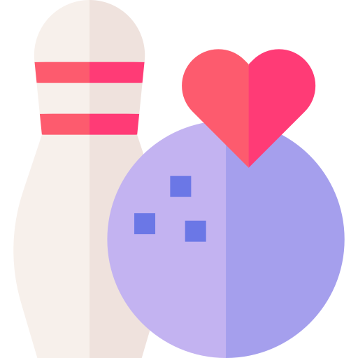 bowlingkegel Basic Straight Flat icon
