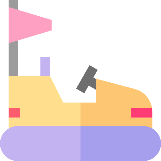 autoscooter Basic Straight Flat icon