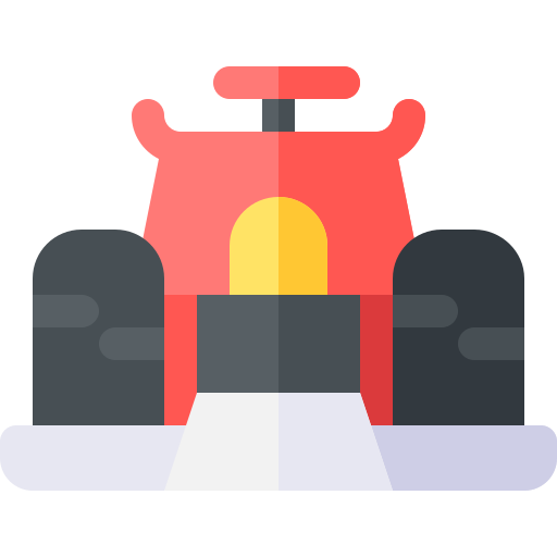 Fórmula 1 Basic Rounded Flat icono