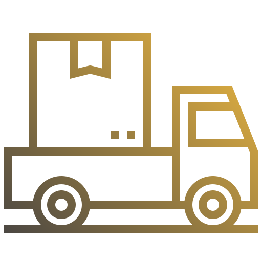 ciężarówka dostawcza Toempong Gradient ikona