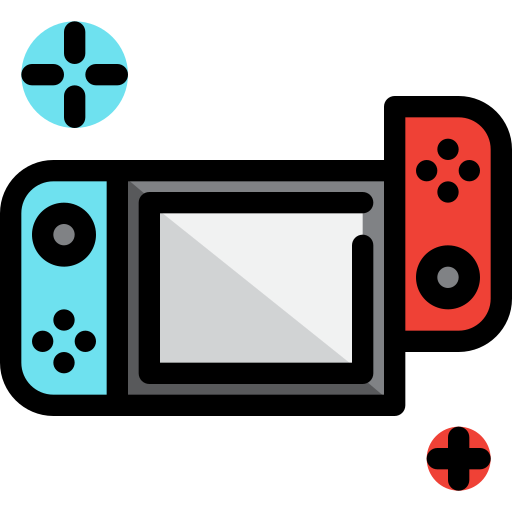 ビデオコンソール Generic Outline Color icon