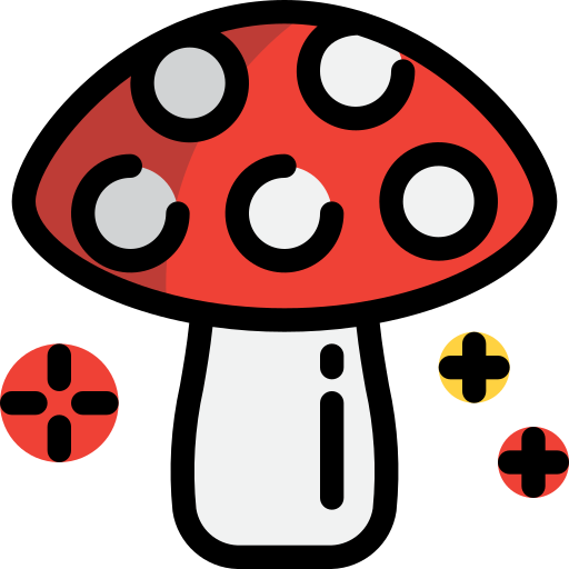 버섯 Generic Outline Color icon