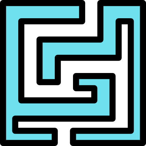 labyrinth Generic Outline Color icon