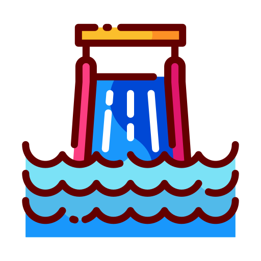 Water slide Good Ware Lineal Color icon