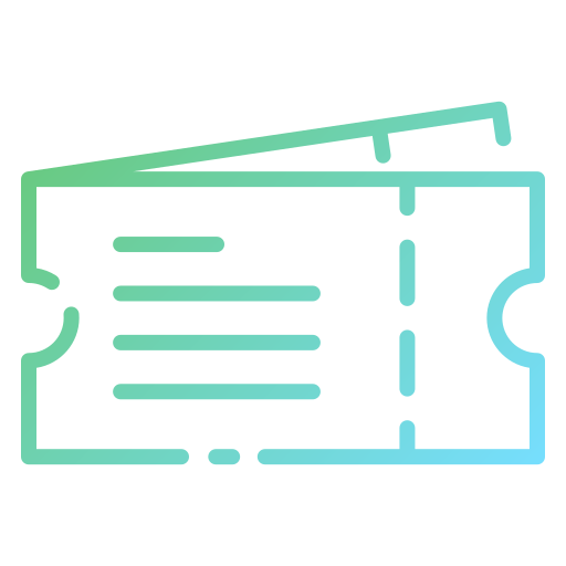 ticket Good Ware Gradient icoon