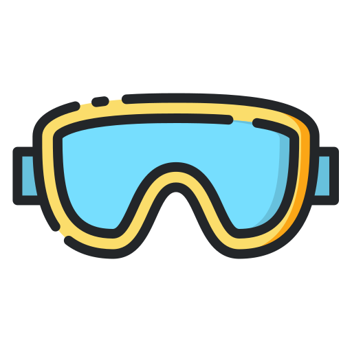 Goggles Good Ware Lineal Color icon