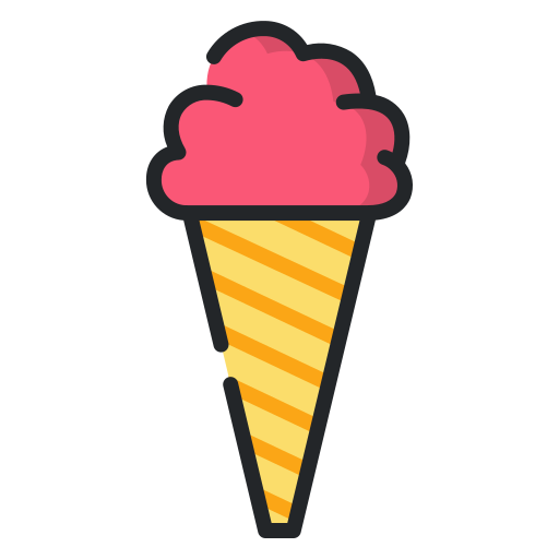 Ice cream Good Ware Lineal Color icon