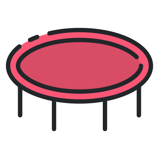 Trampoline Good Ware Lineal Color icon
