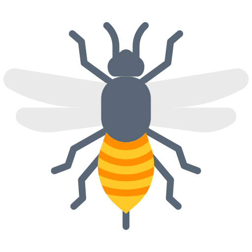 abeille Good Ware Flat Icône