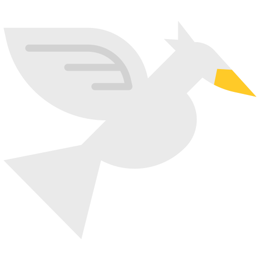 鳥 Good Ware Flat icon
