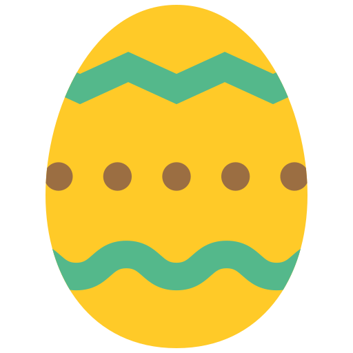 El huevo de Pascua Good Ware Flat icono