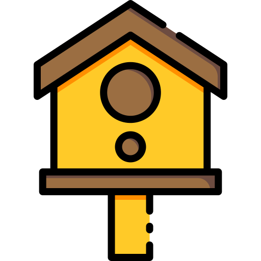 Birdhouse Good Ware Lineal Color icon