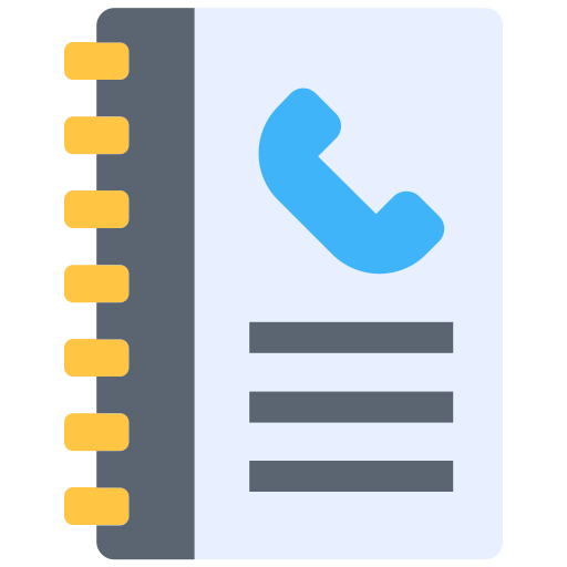 telefonbuch Good Ware Flat icon