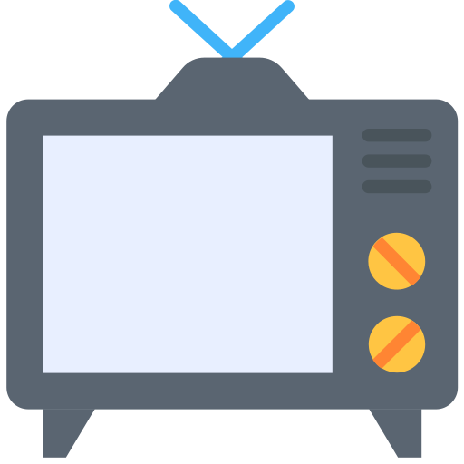 Televisión Good Ware Flat icono