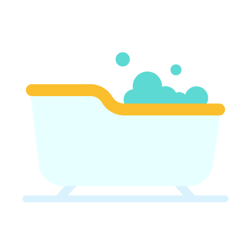 Bathtub Good Ware Flat icon