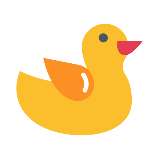 Duck Good Ware Flat icon