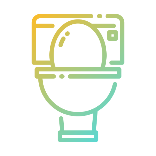 トイレ Good Ware Gradient icon