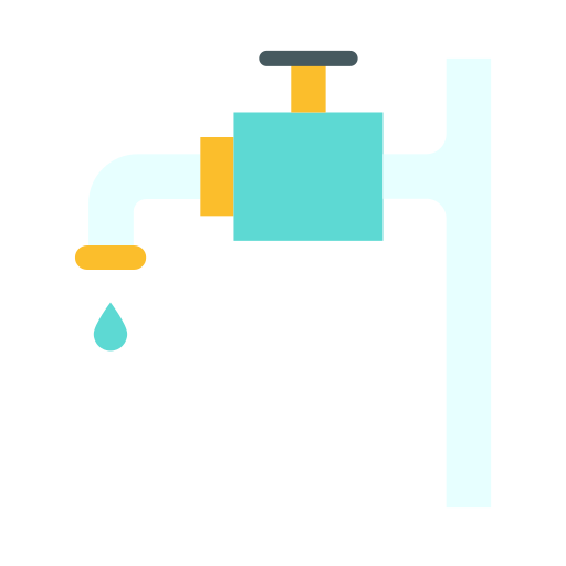 Faucet Good Ware Flat icon