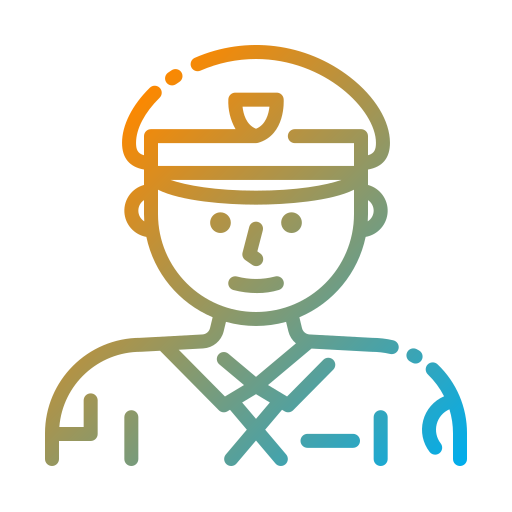 policjant Good Ware Gradient ikona