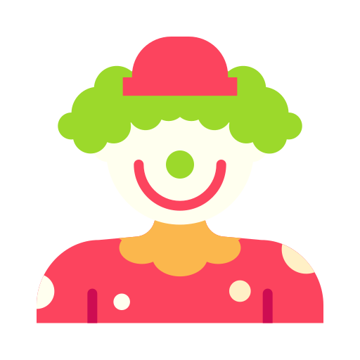 clown Good Ware Flat icon