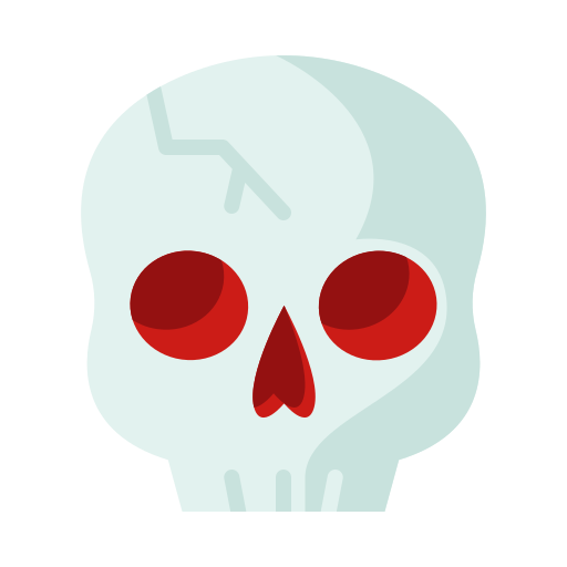 Cráneo Good Ware Flat icono