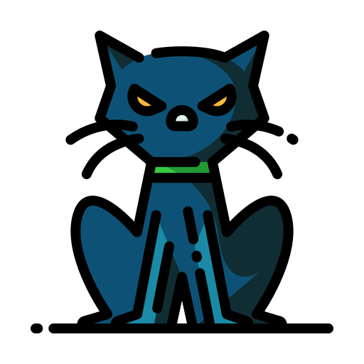 黒猫 Good Ware Lineal Color icon