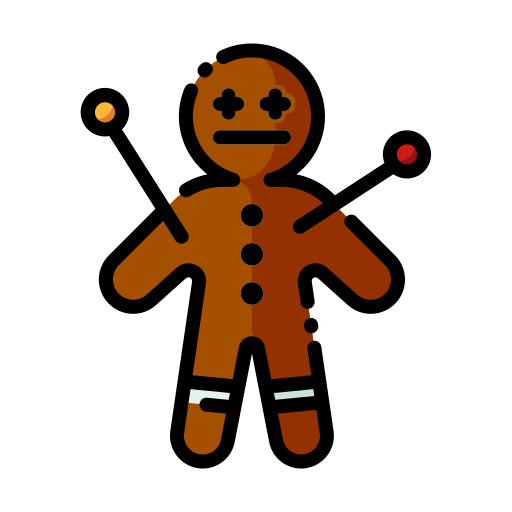 Voodoo doll Good Ware Lineal Color icon